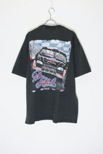 画像をギャラリービューアに読み込む, 90&#39;S S/S DALE EARNHARDT CAR PRINT ADVERTISING T-SHIRT / BLACK [SIZE: L USED]
