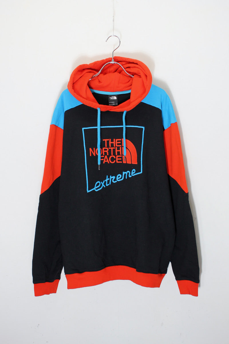 EXTREME SWEAT HOODIE / BLACK/ORANGE [SIZE: M USED]