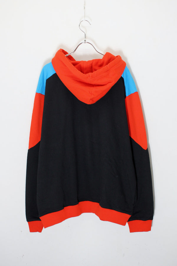 EXTREME SWEAT HOODIE / BLACK/ORANGE [SIZE: M USED]