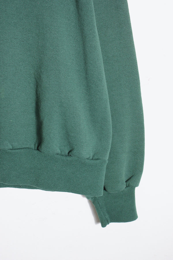MADE IN USA 90'S MICKEY SWEATSHIRT / GREEN [SIZE: L USED]