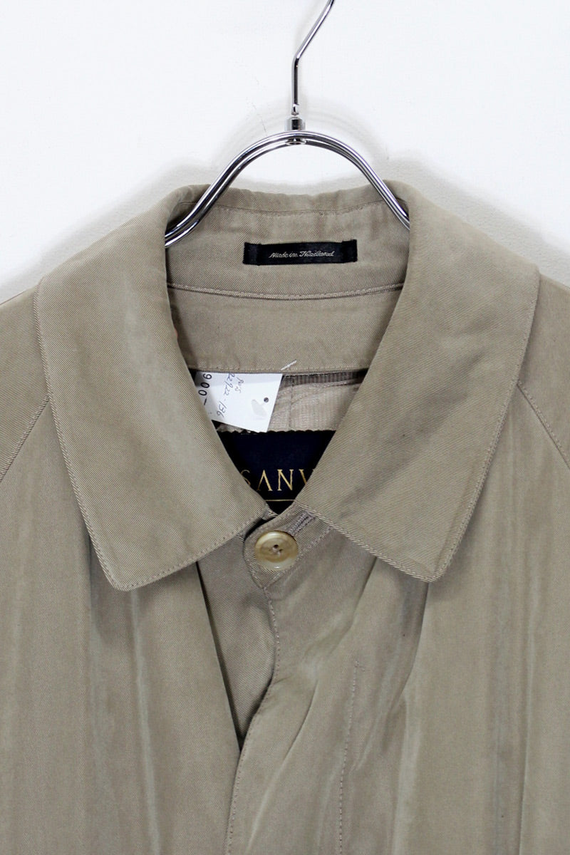 90'S BALMACAAN COAT W / WOOL LINER / BEIGE [ SIZE: L Equivalent, USED ]