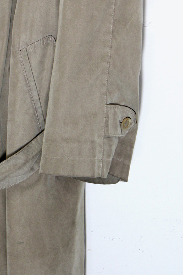 90'S BALMACAAN COAT W / WOOL LINER / BEIGE [ SIZE: L Equivalent, USED ]