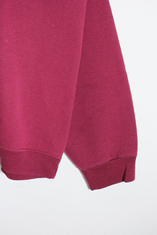 90'S HARLEY-DAVIDSON LOGO SWEATSHIRT / WINE RED [SIZE: L Equivalent USED]