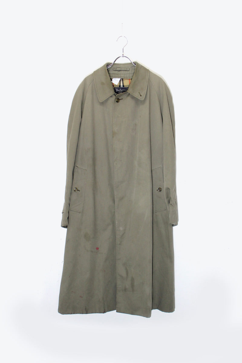 90'S BALMACAAN COAT / KHAKI [ SIZE: L equivalent USED ]