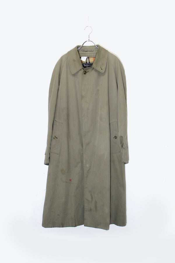 90'S BALMACAAN COAT / KHAKI [ SIZE: L equivalent USED ]