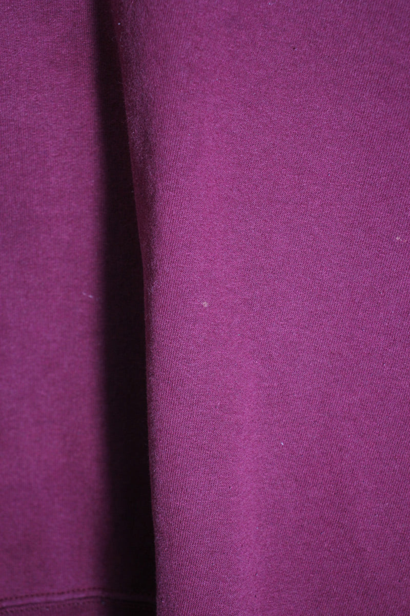 90'S HARLEY-DAVIDSON LOGO SWEATSHIRT / WINE RED [SIZE: L Equivalent USED]