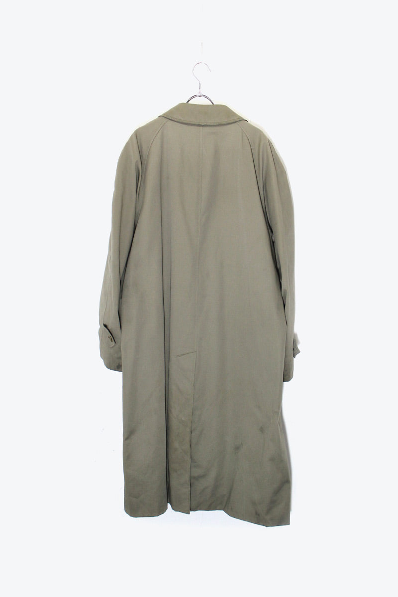 90'S BALMACAAN COAT / KHAKI [ SIZE: L equivalent USED ]