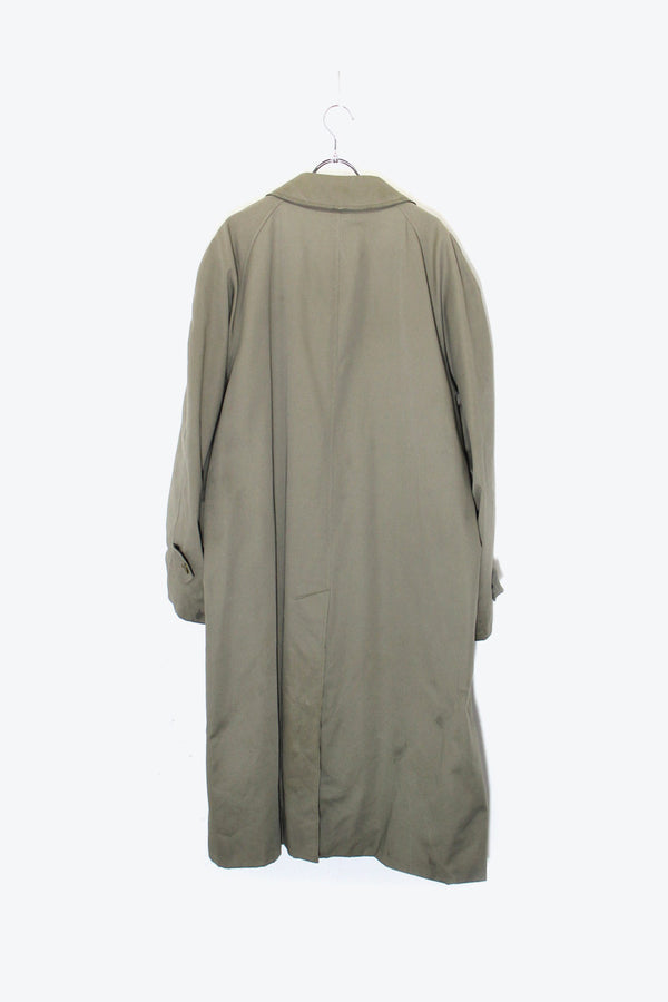 90'S BALMACAAN COAT / KHAKI [ SIZE: L equivalent USED ]