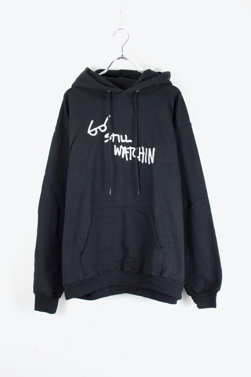 STILL WATCHIN HOODIE / BLACK [SIZE: M NEW] [US Design]