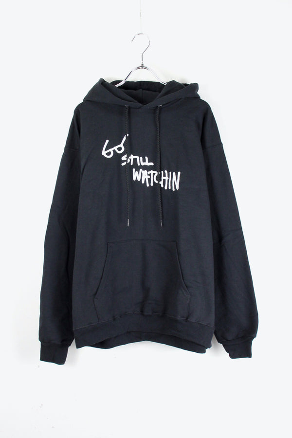 STILL WATCHIN HOODIE / BLACK [SIZE: M NEW] [US Design]