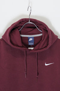 ONE POINT LOGO SWEAT HOODIE / BURGUNDY [SIZE: M USED]