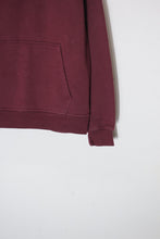 画像をギャラリービューアに読み込む, ONE POINT LOGO SWEAT HOODIE / BURGUNDY [SIZE: M USED]
