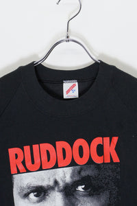 MADE IN USA 92'S RUDDOK VS.PAGE SWEAT SHIRT / BLACK [SIZE: XL USED]