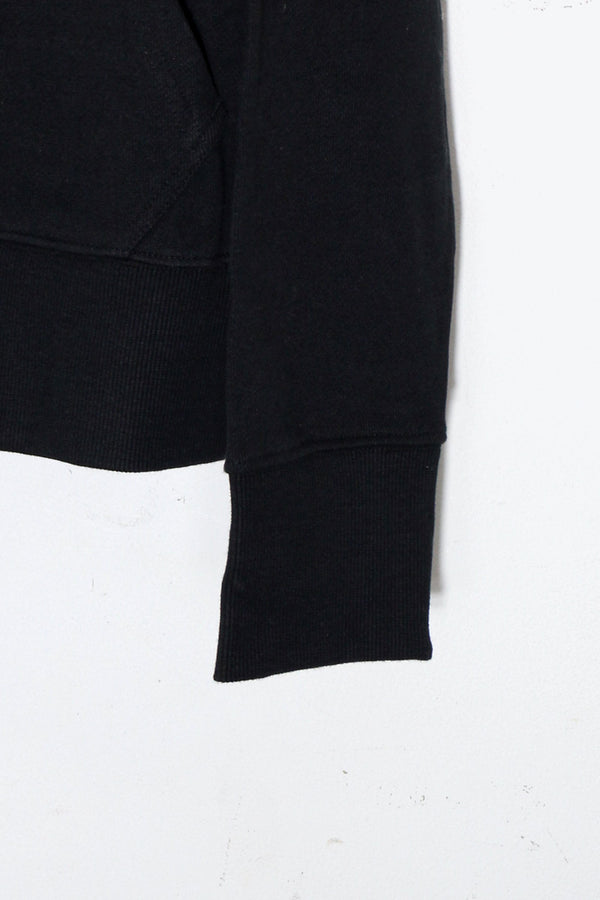 BACK PRINT PULLOVER SWEAT HOODIE / BLACK [SIZE: M DEADSTOCK/NOS]