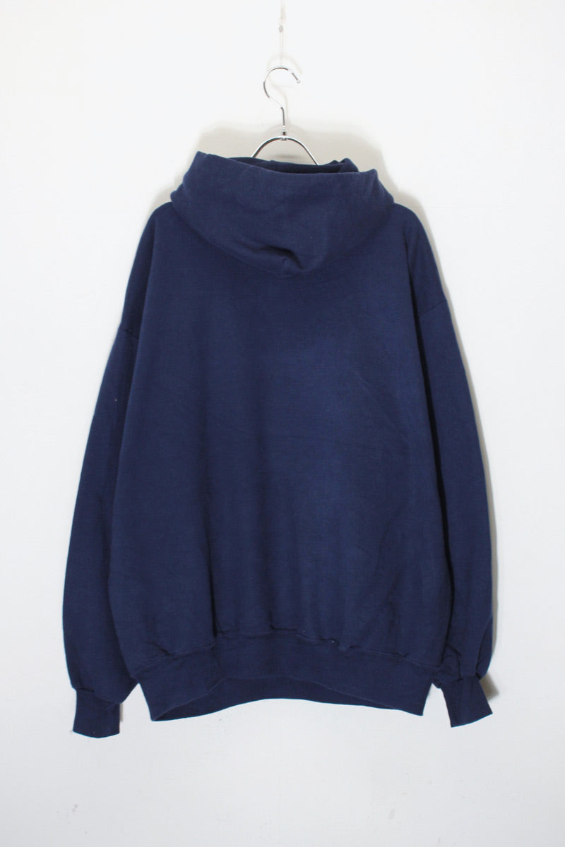 90'S PEPSI ONE POINT SWEAT HOODIE / NAVY [SIZE: XL USED]