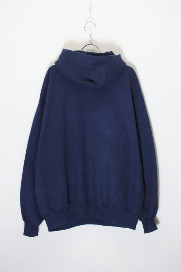 90'S PEPSI ONE POINT SWEAT HOODIE / NAVY [SIZE: XL USED]