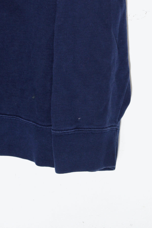 MADE IN USA 90'S ONE POINT SWEATSHIRT / NAVY [SIZE: XL USED]
