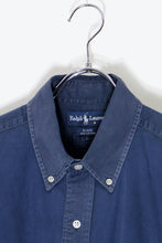画像をギャラリービューアに読み込む, 90&#39;S L/S B.D BLAKE SHIRT / NAVY [SIZE: L USED]
