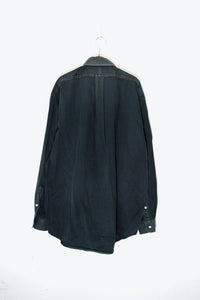 90'S L/S B.D BLAKE SHIRT / CHARCOAL [SIZE: L USED]