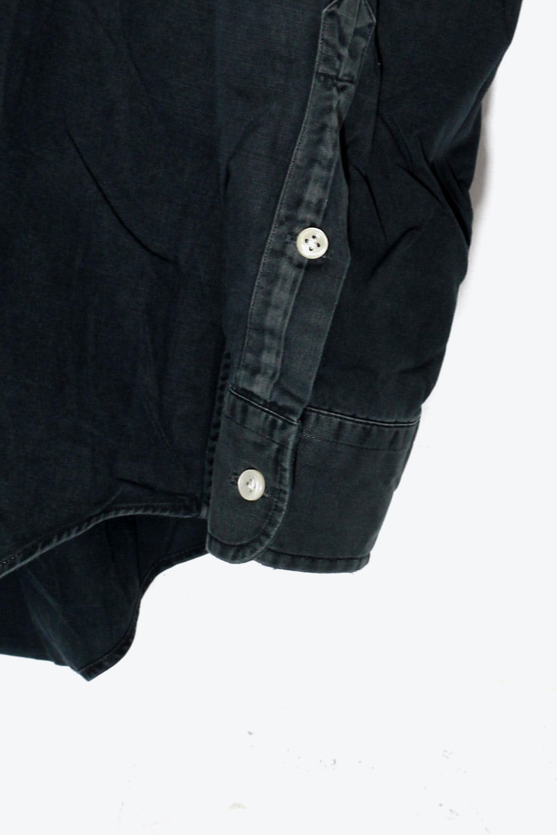 90'S L/S B.D BLAKE SHIRT / CHARCOAL [SIZE: L USED]