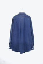 画像をギャラリービューアに読み込む, 90&#39;S L/S B.D BLAKE SHIRT / NAVY [SIZE: L USED]
