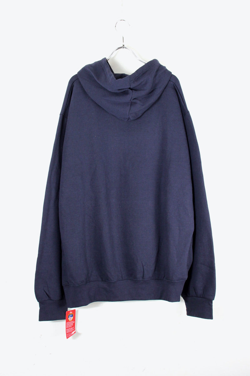 FDNY SWEAT HOODIE / NAVY [SIZE: XXL DEAD STOCK]