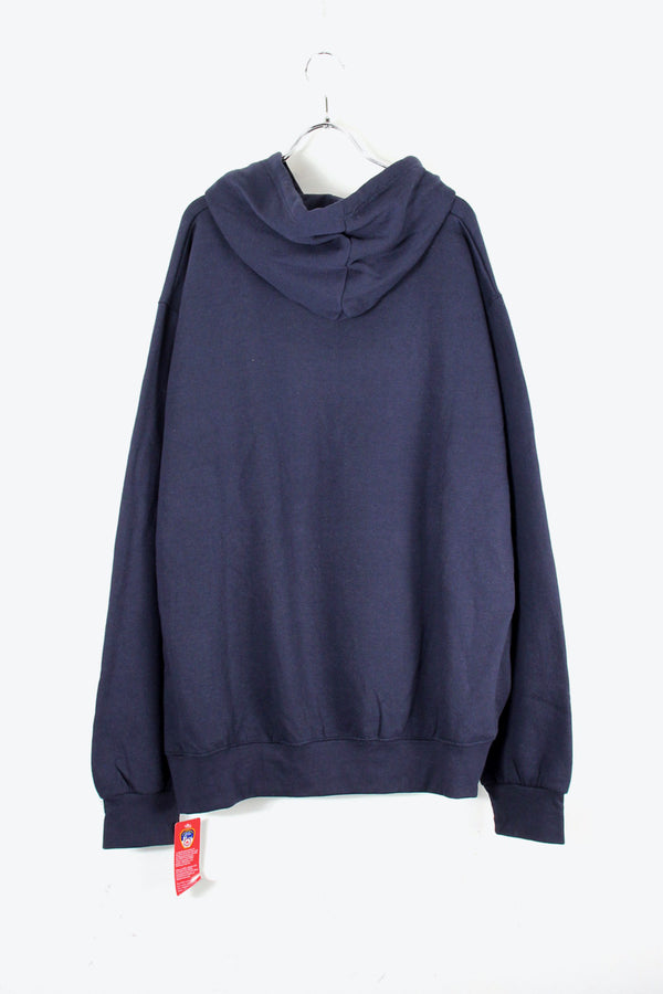 FDNY SWEAT HOODIE / NAVY [SIZE: XXL DEAD STOCK]