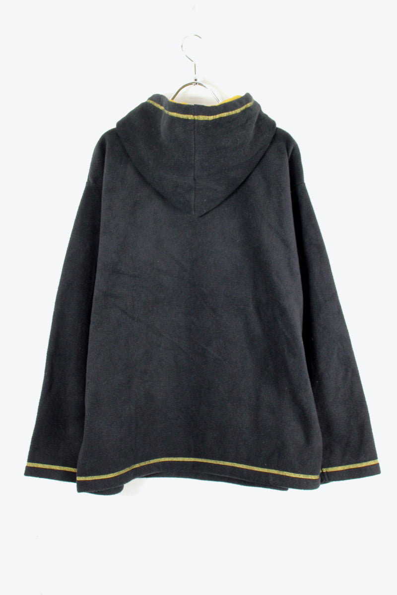 90'S TIGER FLEECE HOODIE / BLACK [SIZE: M USED]