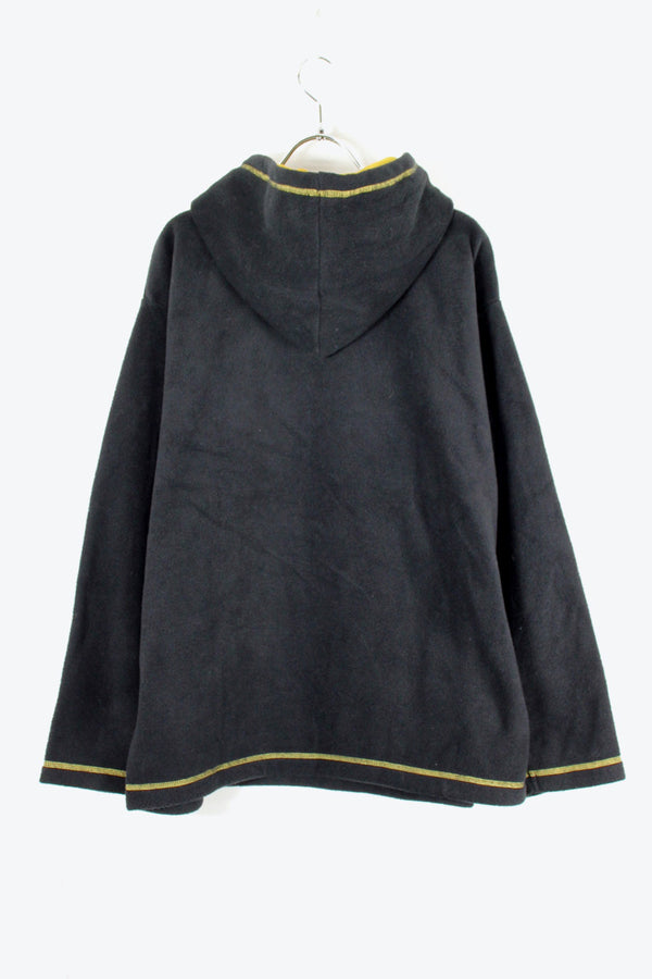 90'S TIGER FLEECE HOODIE / BLACK [SIZE: M USED]