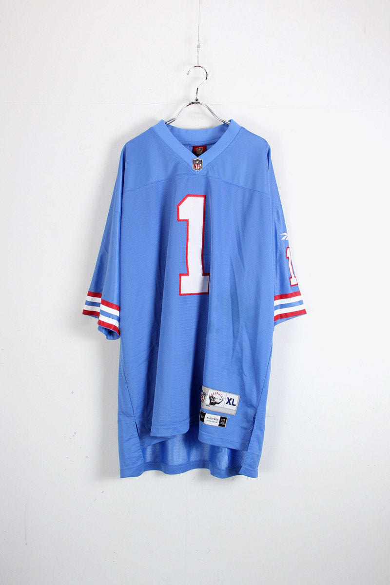 MOON 1 SAN DIEGO CHARGERS GAME SHIRT / SKY BLUE [SIZE: XL USED]