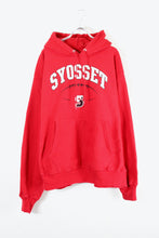 画像をギャラリービューアに読み込む, SYOSSET PREMIUM REVERSE WEAVE SWEAT HOODIE / RED [SIZE: L USED]
