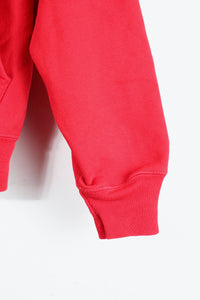 SYOSSET PREMIUM REVERSE WEAVE SWEAT HOODIE / RED [SIZE: L USED]