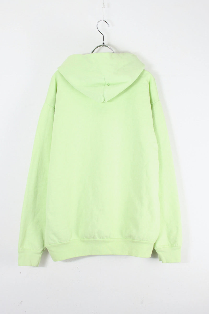 MADE IN USA REAL BAD MAN SWEAT HOODIE / NEON GREEN [SIZE: M USED]