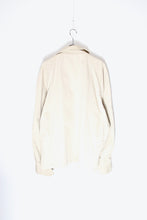 画像をギャラリービューアに読み込む, 90&#39;S ONE POINT COTTON ZIP JACKET / BEIGE [SIZE: M USED]
