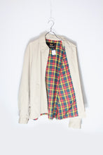 画像をギャラリービューアに読み込む, 90&#39;S ONE POINT COTTON ZIP JACKET / BEIGE [SIZE: M USED]
