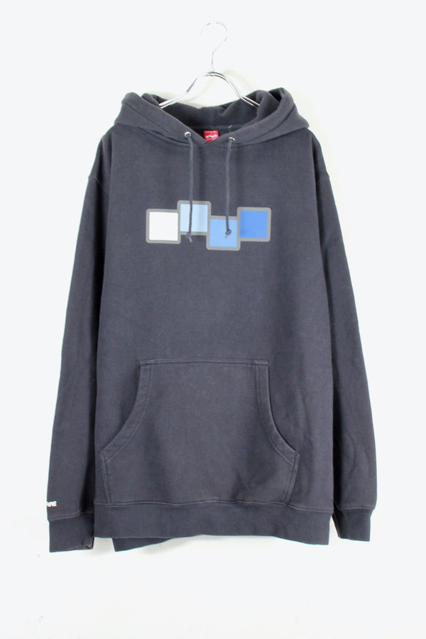 LOGO HOODIE SWEAT SHIRT / NAVY [SIZE: L USED] [USA EXCLUSIVE]