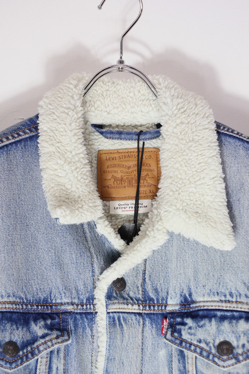 3RD TYPE BOA DENIM JACKET / LIGHT INDIGO [SIZE: XL DEADSTOCK/NOS]