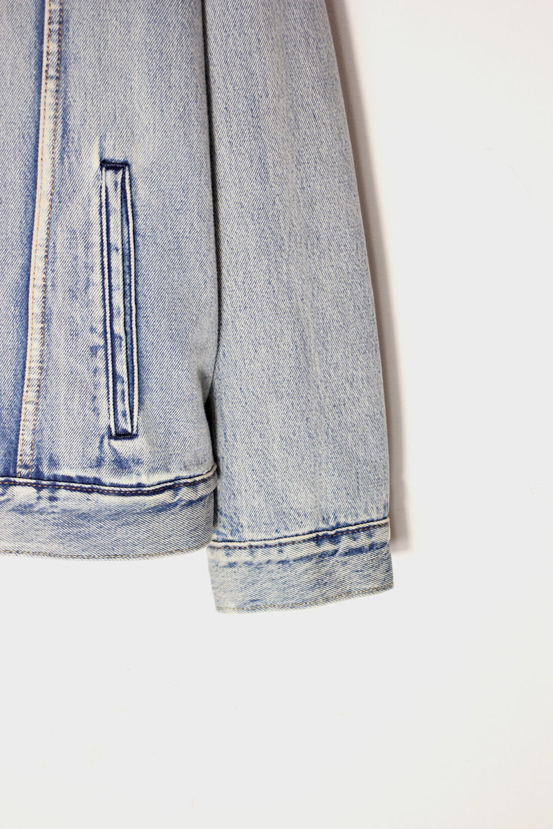 3RD TYPE BOA DENIM JACKET / LIGHT INDIGO [SIZE: XL DEADSTOCK/NOS]