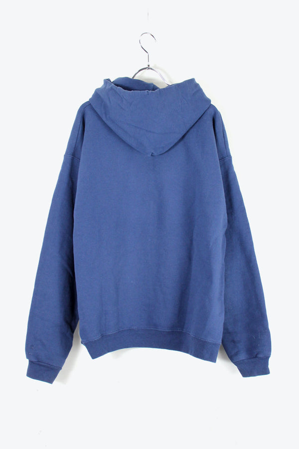 LOGO HOODIE SWEAT SHIRT / NAVY [SIZE: M USED] [US Design]