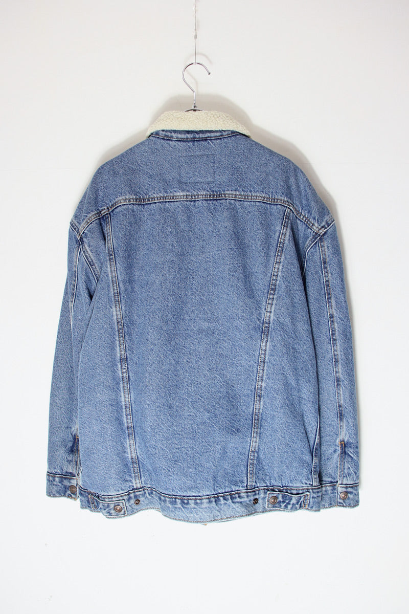 3RD DENIM JACKET W/BOA LINER / LIGHT INDIGO [SIZE: SUSED]
