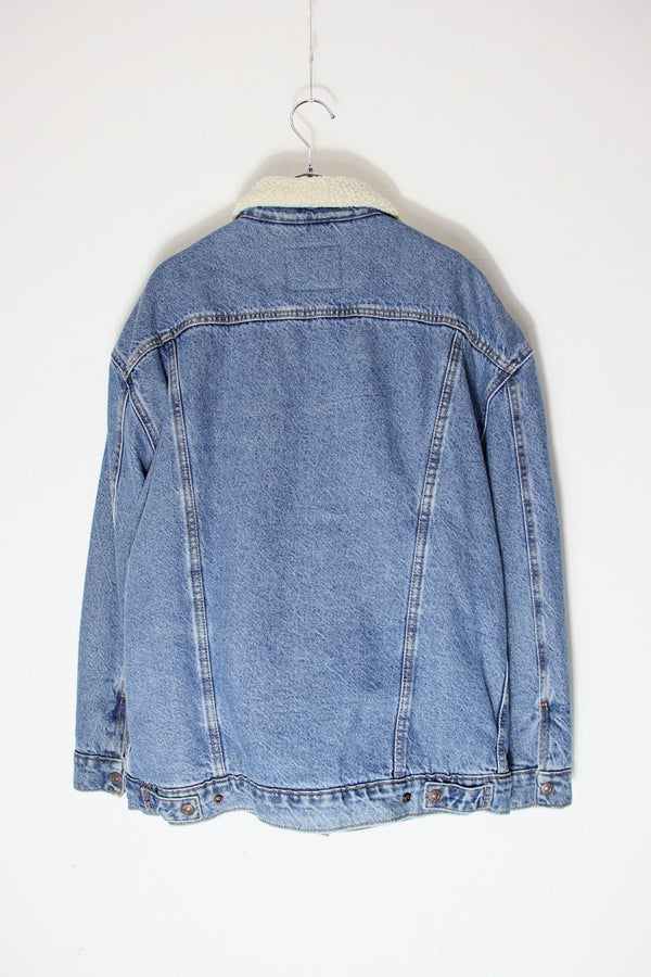 3RD DENIM JACKET W/BOA LINER / LIGHT INDIGO [SIZE: SUSED]