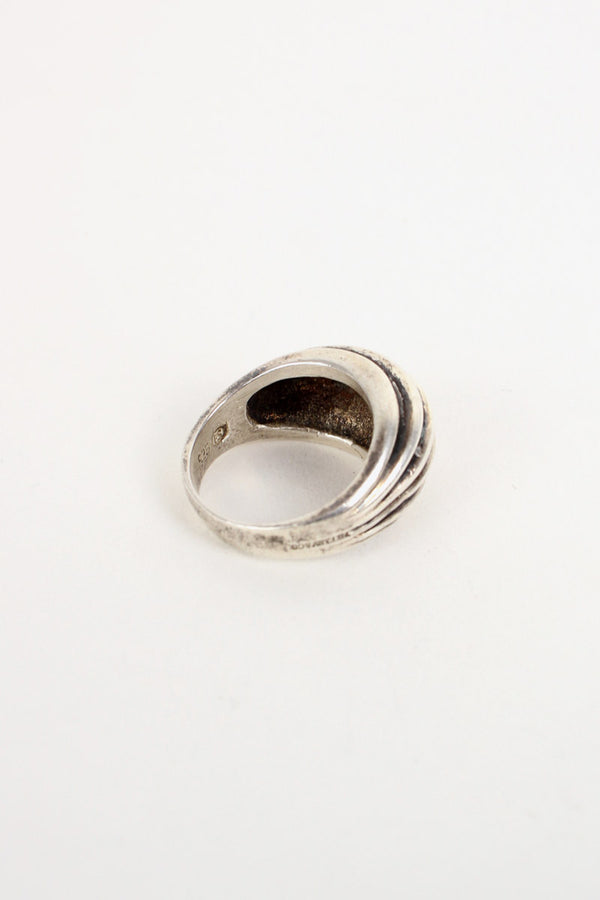 925 SILVER RING [SIZE: US 6.5 USED]