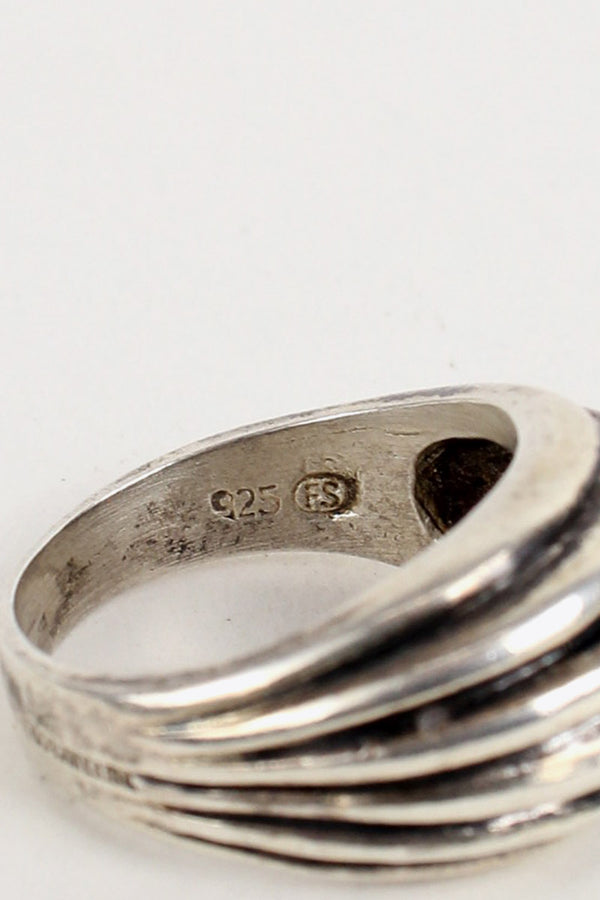 925 SILVER RING [SIZE: US 6.5 USED]