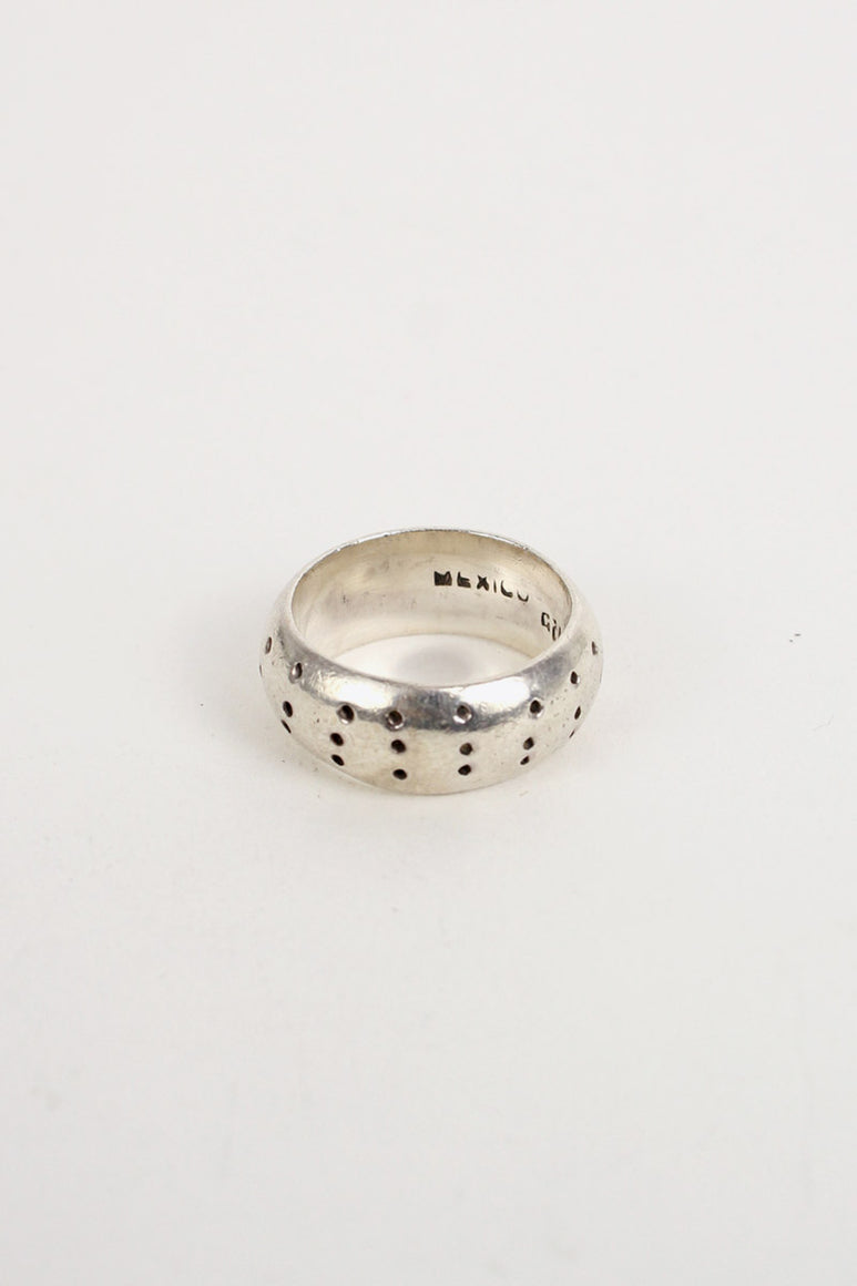MADE IN MEXICO 925 SILVER RING [SIZE: 12号相当 USED]