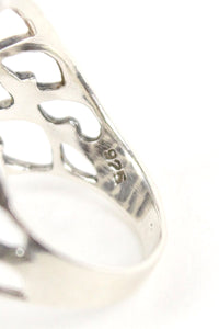 925 SILVER RING/SILVER [SIZE:12号相当 USED]