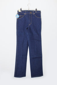 MADE IN USA 90'S STRAIGHT DENIM PANTS / INDIGO [SIZE: W31xL34 DEADSTOCK/NOS]