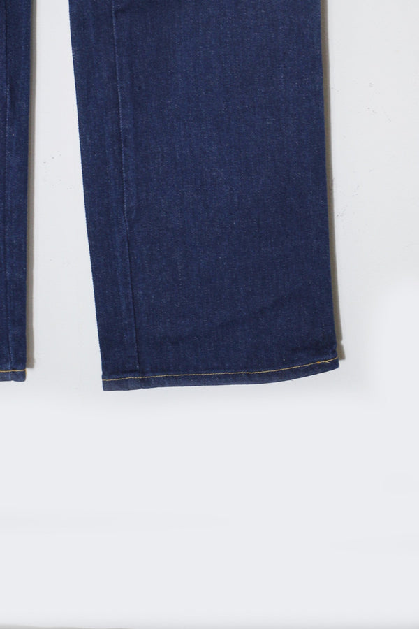 MADE IN USA 90'S STRAIGHT DENIM PANTS / INDIGO [SIZE: W31xL34 DEADSTOCK/NOS]