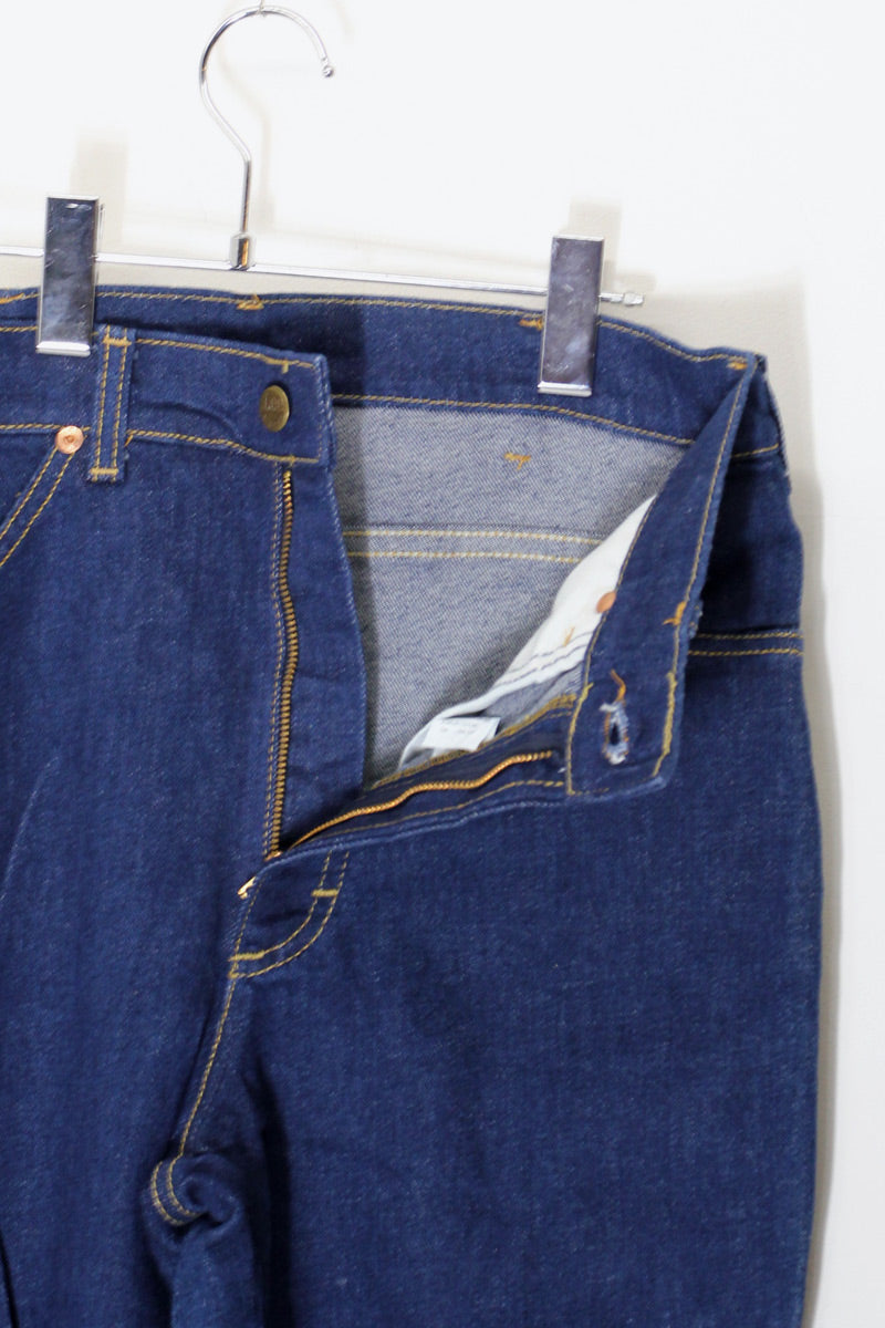 MADE IN USA 90'S STRAIGHT DENIM PANTS / INDIGO [SIZE: W31xL34 DEADSTOCK/NOS]