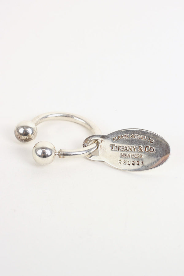 925 SILVER KEY RING [ONE SIZE, USED]
