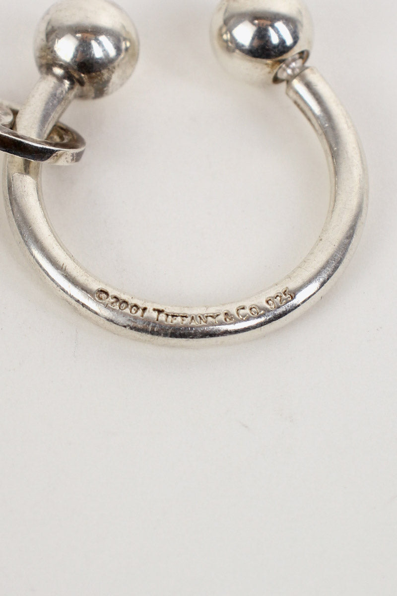 925 SILVER KEY RING [ONE SIZE, USED]